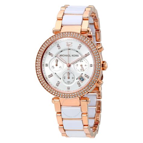 michael kors women's mk5774|Michael Kors parker white dial.